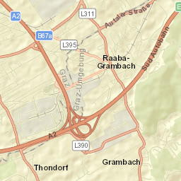 Grambach Street Map