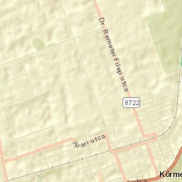 Körmend Street Map