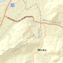 Gherla Street Map