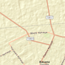 Vesele Street Map