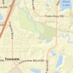 Tumwater Street Map