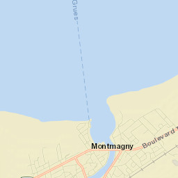 Montmagny Street Map