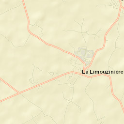 La Limouzinière Street Map