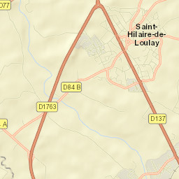 Saint-Hilaire-de-Loulay Street Map