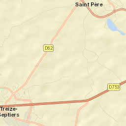 Treize-Septiers Street Map