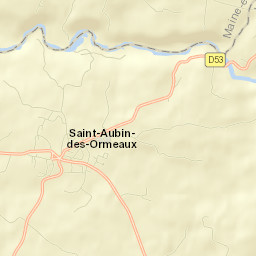 Saint-Aubin-des-Ormeaux Street Map