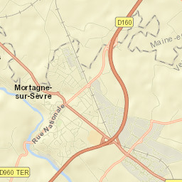 Mortagne-sur-Sèvre Street Map
