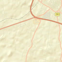 Loudun Street Map