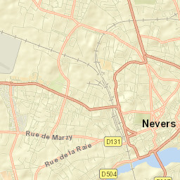 Nevers Street Map