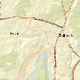 Zollikofen Street Map
