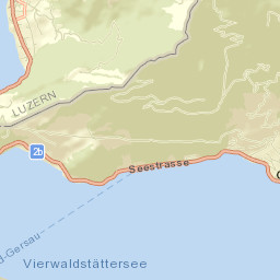 Bezirk Gersau Street Map