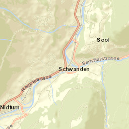 Schwanden Street Map
