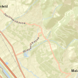 Malans Street Map