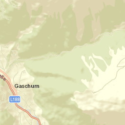 Gaschurn Street Map