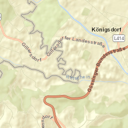 Königsdorf Street Map