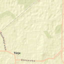 Türje Street Map
