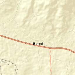 Comuna Borod Street Map