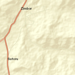 Comuna Zimbor Street Map