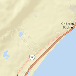 Château-Richer Street Map