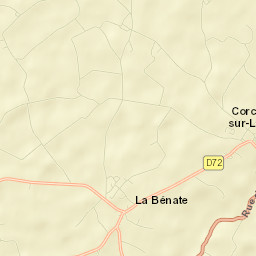 Corcoué-sur-Logne Street Map