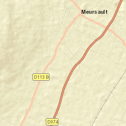 Meursault Street Map