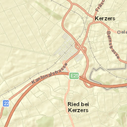 Kerzers Street Map