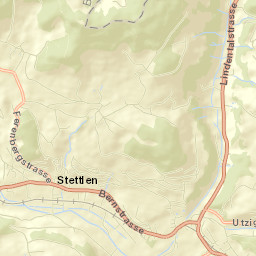 Stettlen Street Map