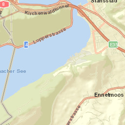 Stansstad Street Map