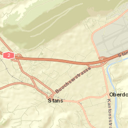 Stans Street Map