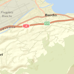 Buochs Street Map