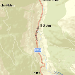 Sölden Street Map