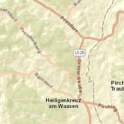 Heiligenkreuz am Waasen Street Map
