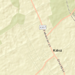 Káloz Street Map