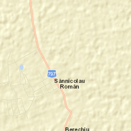 Comuna Sânnicolau-Român Street Map