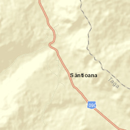 Comuna Ţaga Street Map