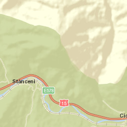 Stânceni Street Map