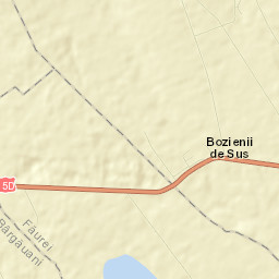 Comuna Ruginoasa Street Map