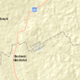 Glodenii Gândului Street Map