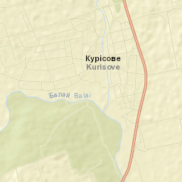 Kurisove Street Map