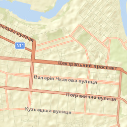 Mykolayiv Street Map