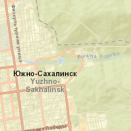 Yuzhno-Sakhalinsk Street Map