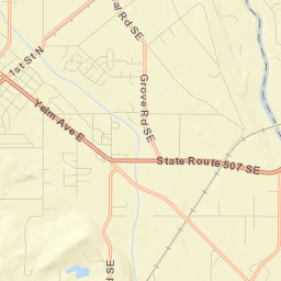 Yelm Street Map