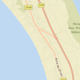 Barbâtre Street Map