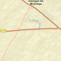 Saint-Georges-de-Montaigu Street Map