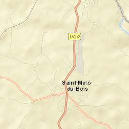 Saint-Malô-du-Bois Street Map
