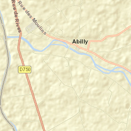 Abilly Street Map