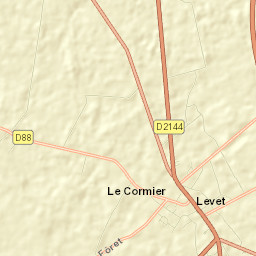 Levet Street Map