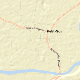 Petit-Noir Street Map