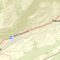 Travers Street Map