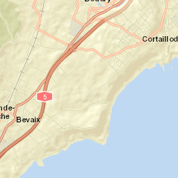 Cortaillod Street Map